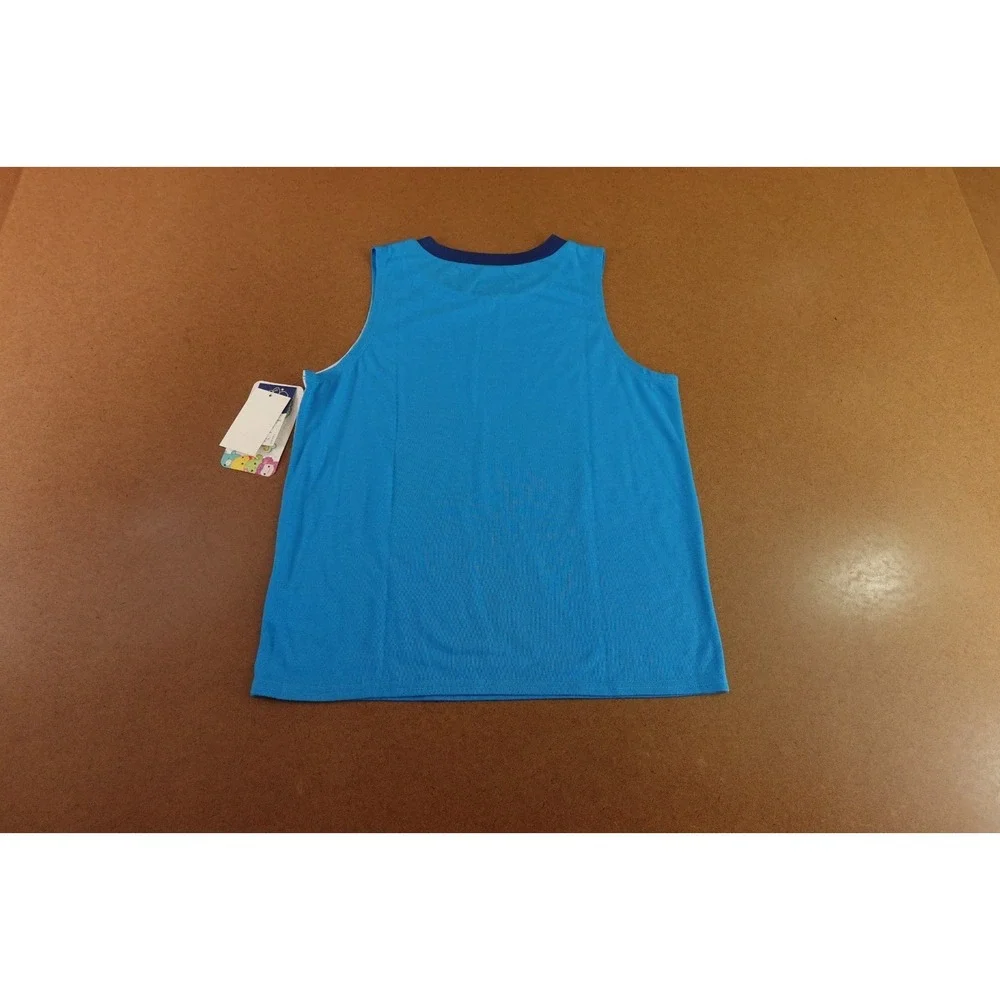 Squishmallows Girls Size 12 Blue Graphic Pajama Tank Top NWT